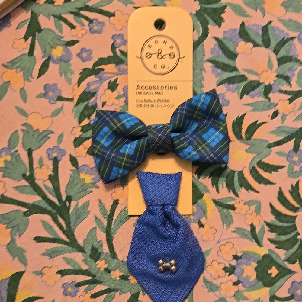 Dog Bowtie & Tie